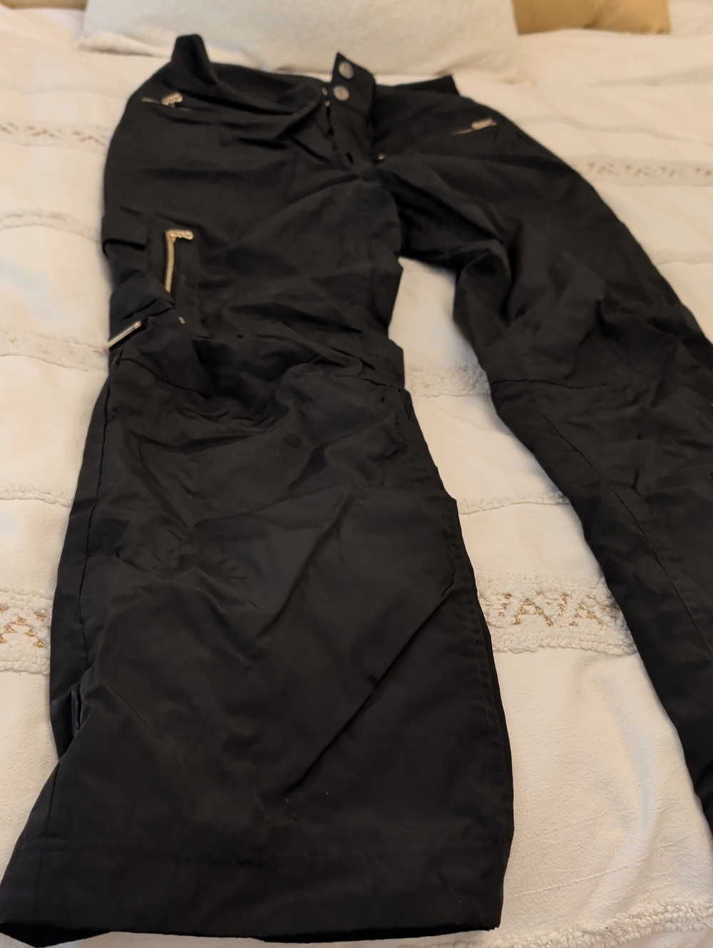 Bogner Black Women's Ski/Snow Pants with Zip Details